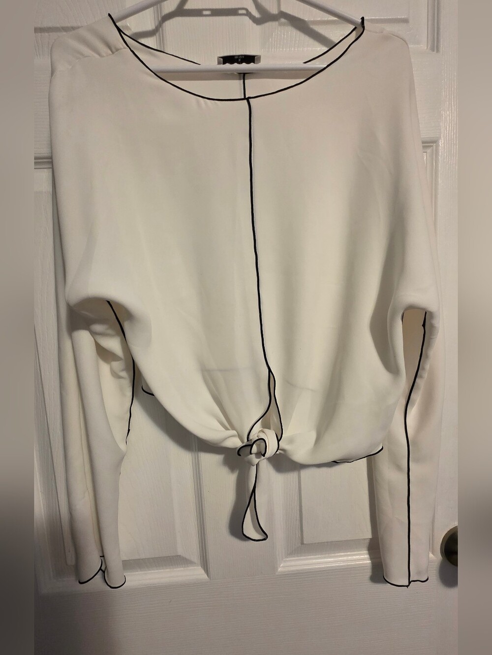 4/$97 Deal! Babaton White Soft Blouse